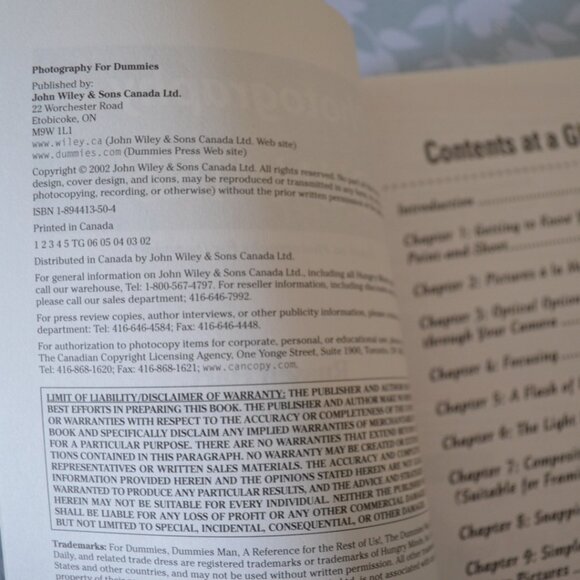 Black's Photography for Dummies - Picture 4 of 4